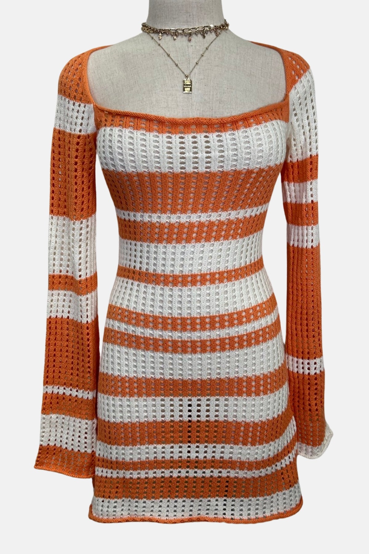 3428 | Crochet Mini Dress $22.50 Unit Price